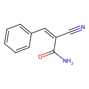 2-氰基-3-苯基丙-2-烯酰胺 structure