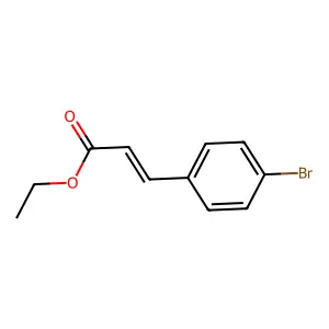 Ethyl trans-4-Bromocinnamate structure