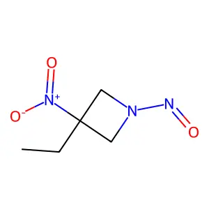 3-Ethyl-3-nitro-1-nitrosoazetidine structure