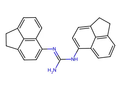 N,N'-bis(5-acenaphthyl)guanidine structure