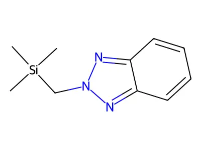 2-((Trimethylsilyl)methyl)-2H-benzo[d][1,2,3]triazole structure