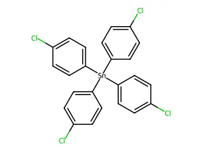 Stannane, tetrakis(4-chlorophenyl)- structure