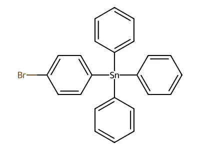 Stannane, (4-bromophenyl)triphenyl- structure