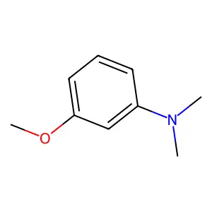 3-Methoxy-N,N-dimethylbenzenamine structure