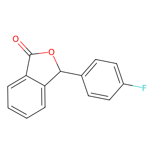 3-(4-Fluorophenyl)isobenzofuran-1(3H)-one structure