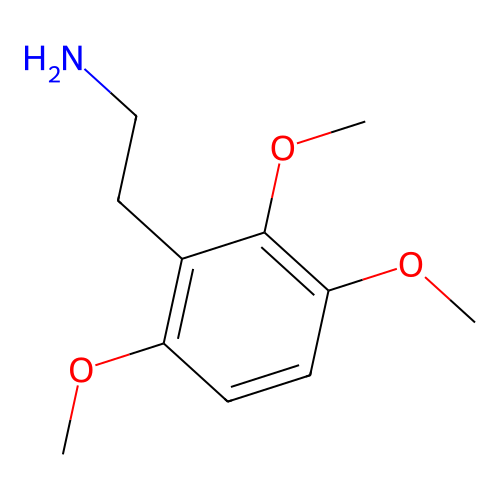 2-(2,3,6-三甲氧基苯基)乙胺 structure