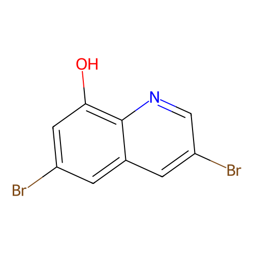 3,6-Dibromoquinolin-8-ol structure