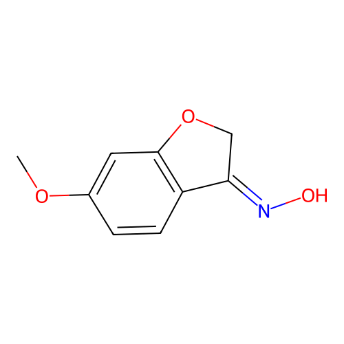 (3Z)-N-hydroxy-6-methoxy-1-benzofuran-3(2H)-imine structure