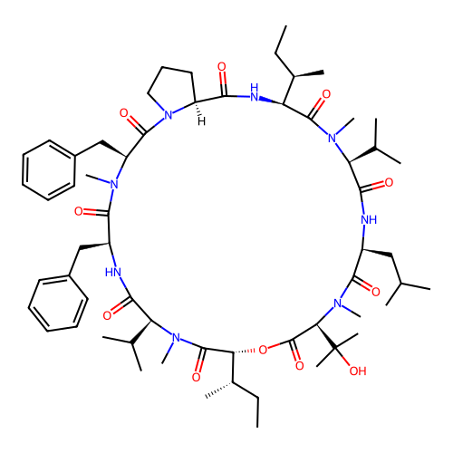 Aureobasidin T1 structure