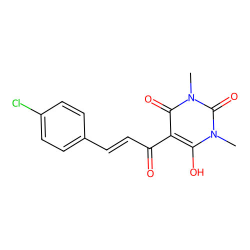 C15H13ClN2O4 structure