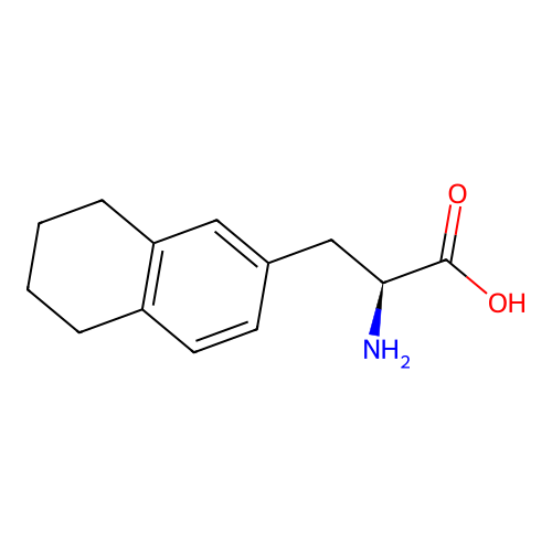 (S)-2-Amino-3-(5,6,7,8-tetrahydronaphthalen-2-YL)propanoic acid structure
