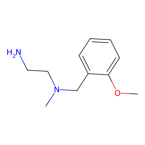N1-(2-methoxybenzyl)-N1-methylethane-1,2-diamine structure