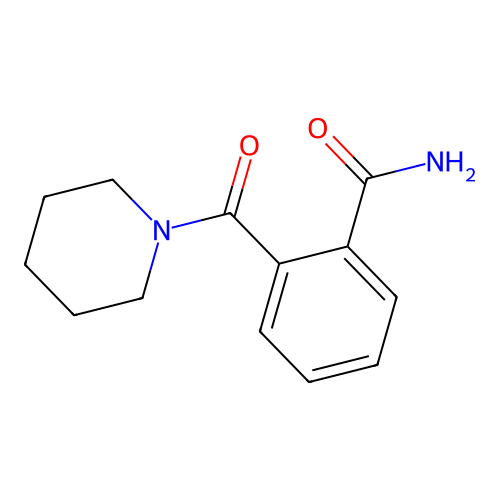 2-(1-Piperidinylcarbonyl)benzamide structure