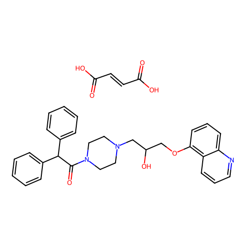 Dofequidar (fumarate) structure