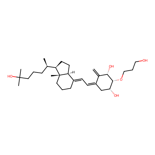Eldecalcitol structure