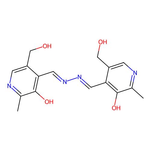 (4Z)-5-(hydroxymethyl)-4-[[2-[(Z)-[5-(hydroxymethyl)-2-methy structure