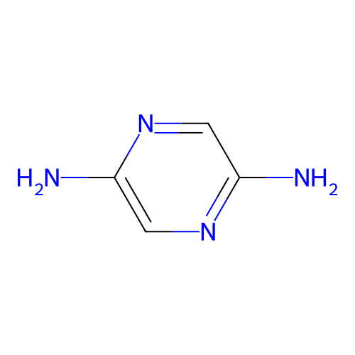 Pyrazine-2,5-diamine structure