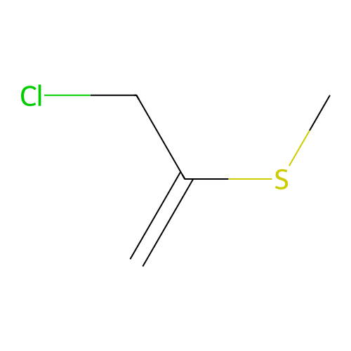3-Chloro-2-methylthio-propene structure