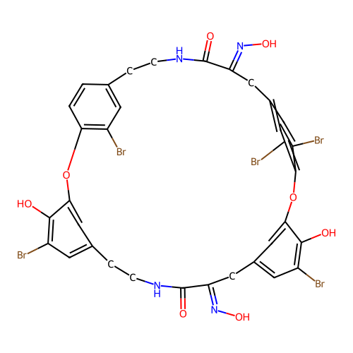 Bastadin 19 structure