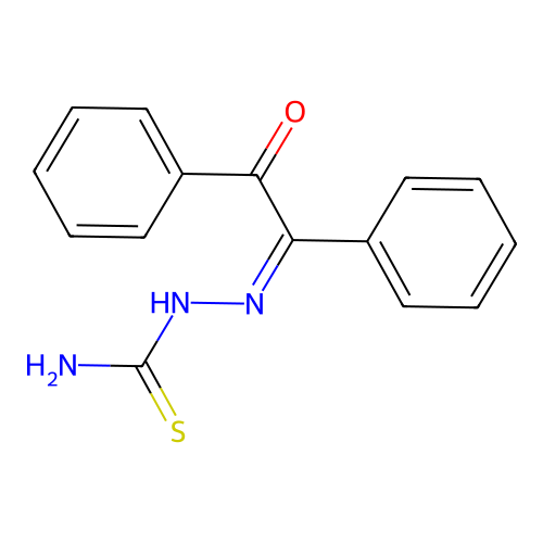 Diphenyldiketone-monothiosemicarbazone structure