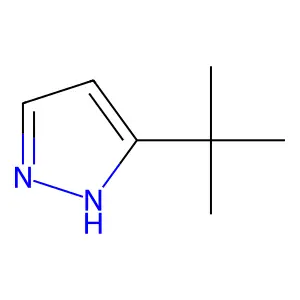 3-tert-butyl-1H-pyrazole structure