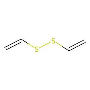 二乙烯基二硫醚 structure