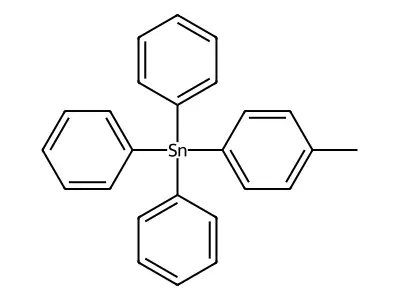 (P-Tolyl)triphenyltin structure