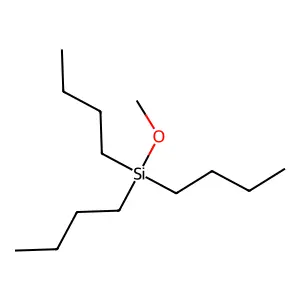 Tributyl(methoxy)silane structure