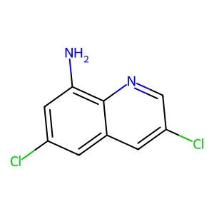 3,6-二氯喹啉-8-胺 structure