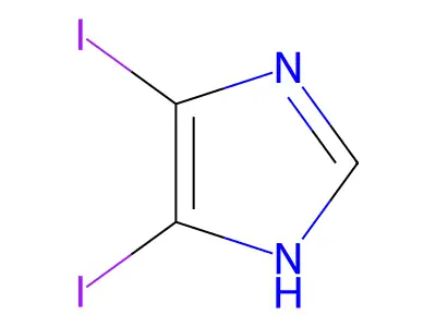 4,5-Diiodo-1H-imidazole structure