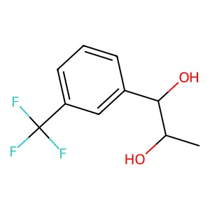 1-(3-(三氟甲基)苯基)-1,2-丙二醇 structure