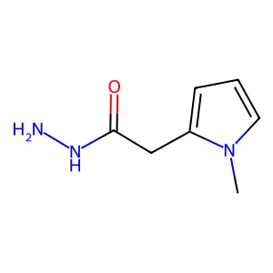 2-(1-methyl-1H-pyrrol-2-yl)acetohydrazide structure