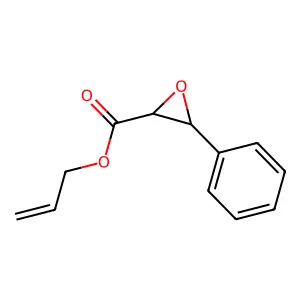 3-苯基环氧丙酸 2-丙烯酯 structure
