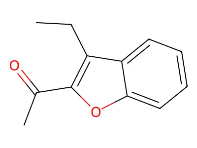 1-(3-Ethyl-1-benzofuran-2-yl)ethan-1-one structure