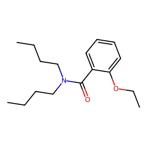N,N-二丁基-2-乙氧基苯甲酰胺 structure