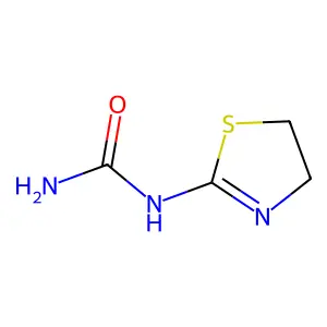 Urea, (2-thiazolin-2-yl)- structure