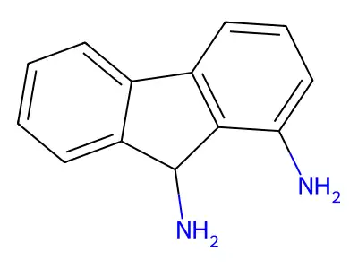 Diaminofluorene structure