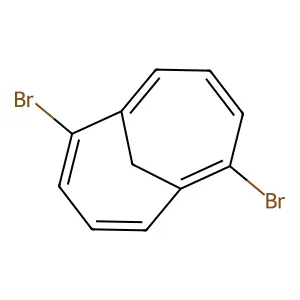 2,7-Dibromo-1,6-methano[10]annulene structure