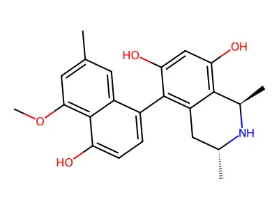 科鲁潘胺A structure