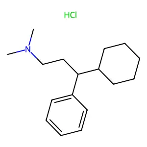 甘美辛盐酸盐 structure