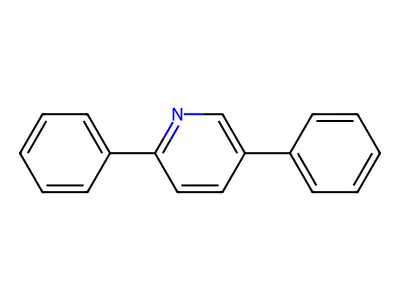 2,5-Diphenylpyridine structure