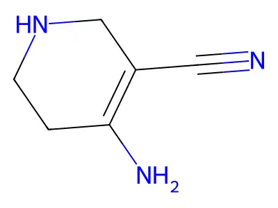 4-Amino-3-cyano-1,2,5,6-tetrahydropyridine structure