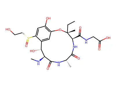 Ustiloxin C structure