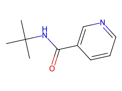 N-Tert-butylnicotinamide structure