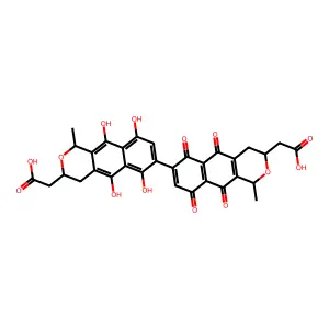 Actinorhodine structure