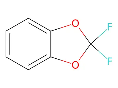 1,2-(二氟亚甲二氧基)苯 structure