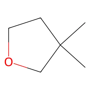 3,3-Dimethyltetrahydrofuran structure