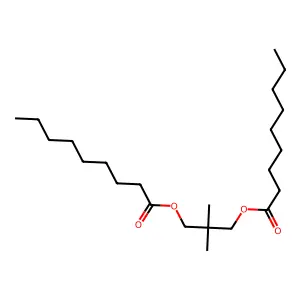 壬酸-1,1'-(2,2-二甲基-1,3-丙二基)酯 structure
