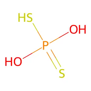 Phosphorodithioic acid structure