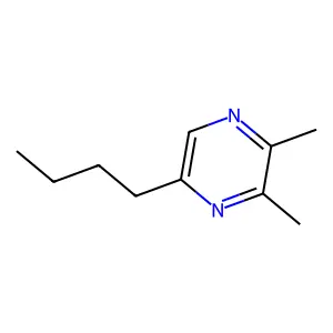 5-Butyl-2,3-dimethylpyrazine structure